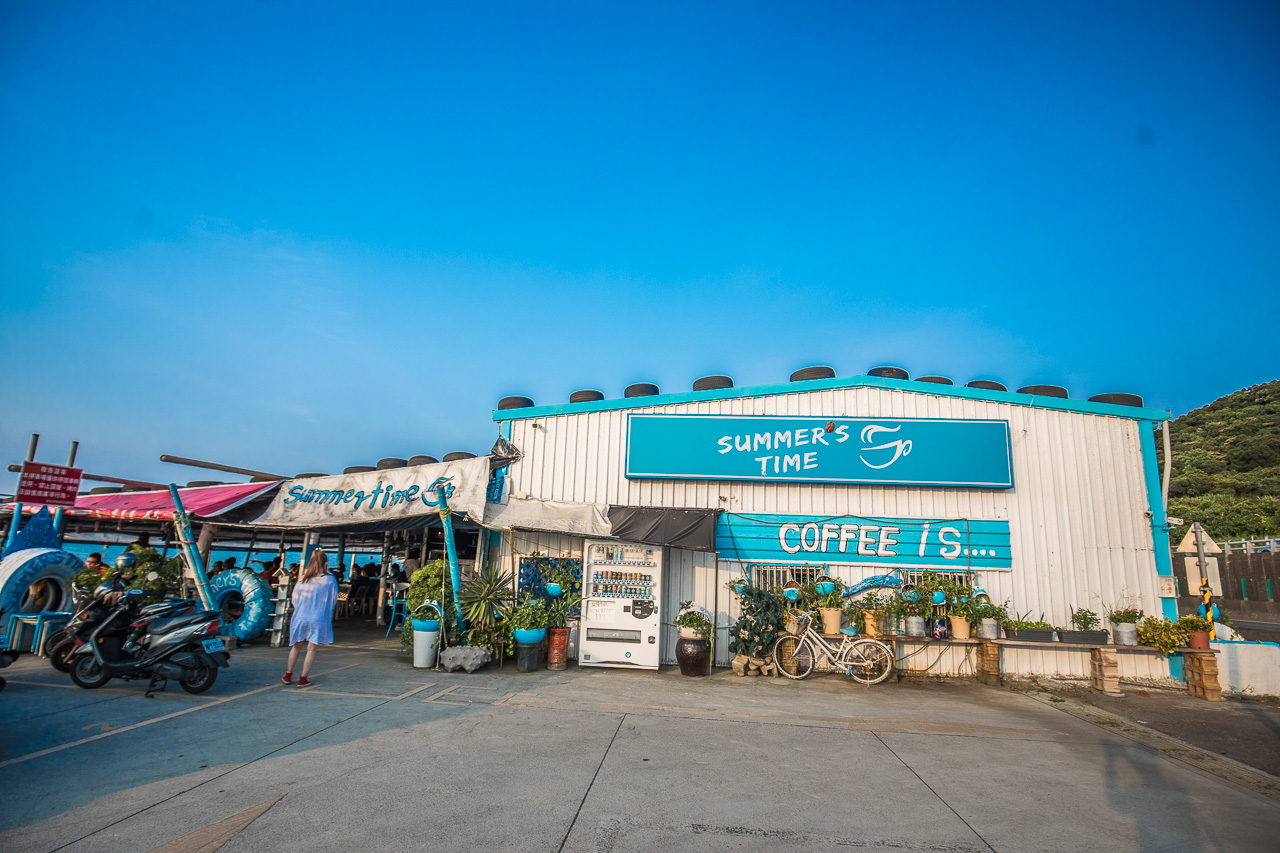 台北濱海咖啡,海濱咖啡,61快速道路咖啡,行動咖啡summers time,台北景觀咖啡,台北看海,台北看夕陽,台北賞夕陽