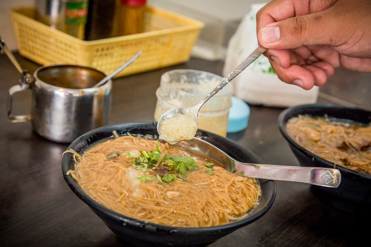 台北美食,台北小吃,台北麵線,台北大腸麵線,台北蚵仔麵線,樂業麵線,台北樂業麵線
