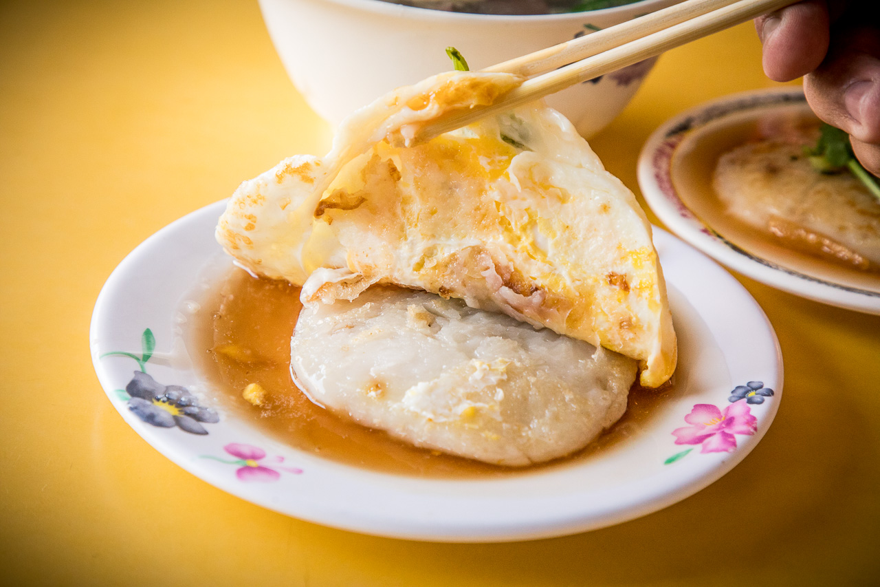 中和早餐,中和美食,中和煎粿,台北煎粿,台南煎粿,中和台南煎粿 @大手牽小手。玩樂趣