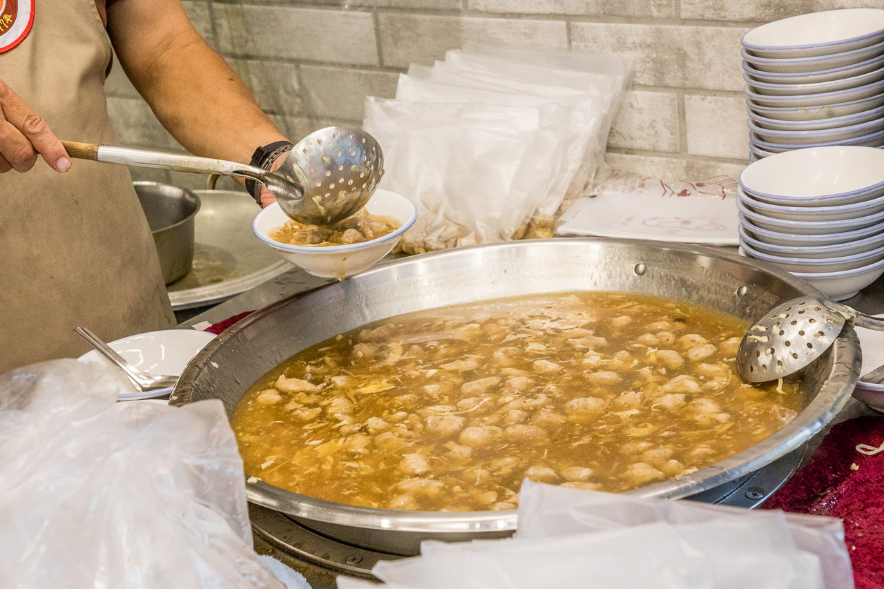 中和美食,大胖肉焿