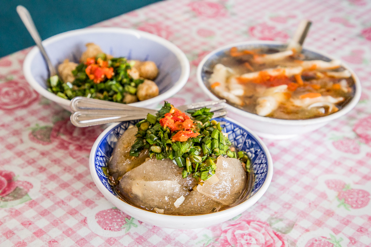 苗栗美食,湯家大肉圓
