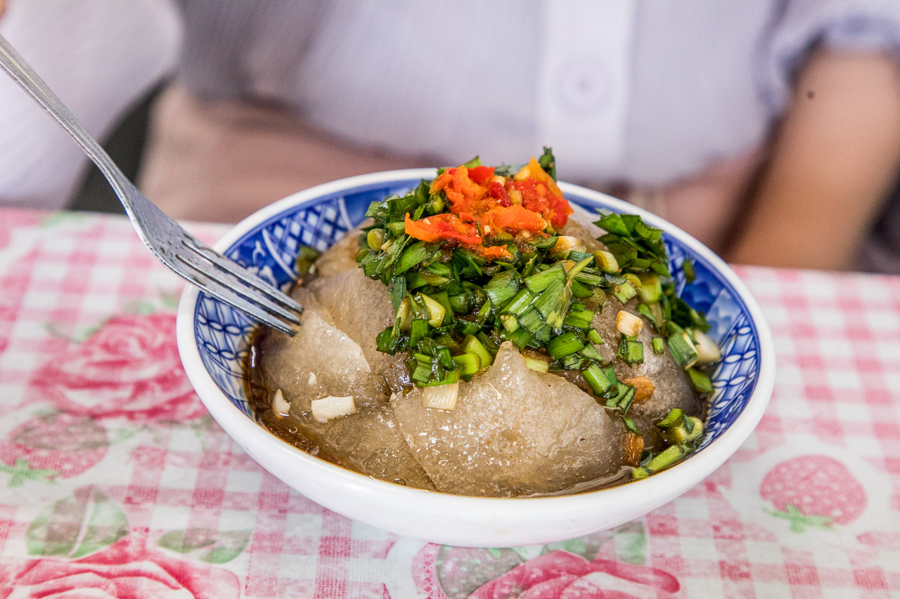 苗栗美食,湯家大肉圓