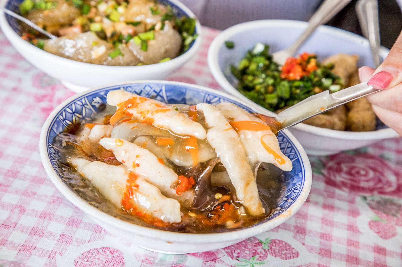 苗栗美食,湯家大肉圓