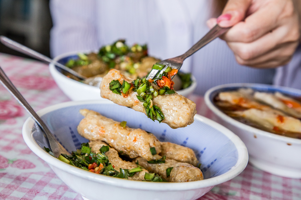 苗栗美食,湯家大肉圓