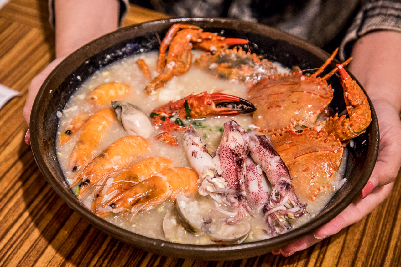 金山美食,金山大碗螃蟹