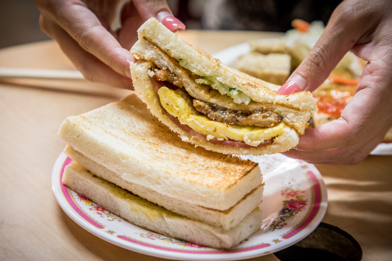 金山美食,金山碳烤三明治