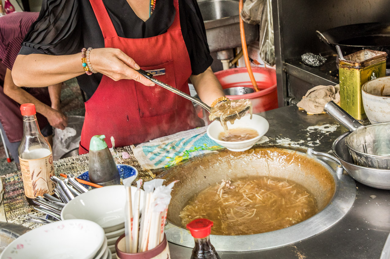 北港美食,光明路阿安鴨肉羹