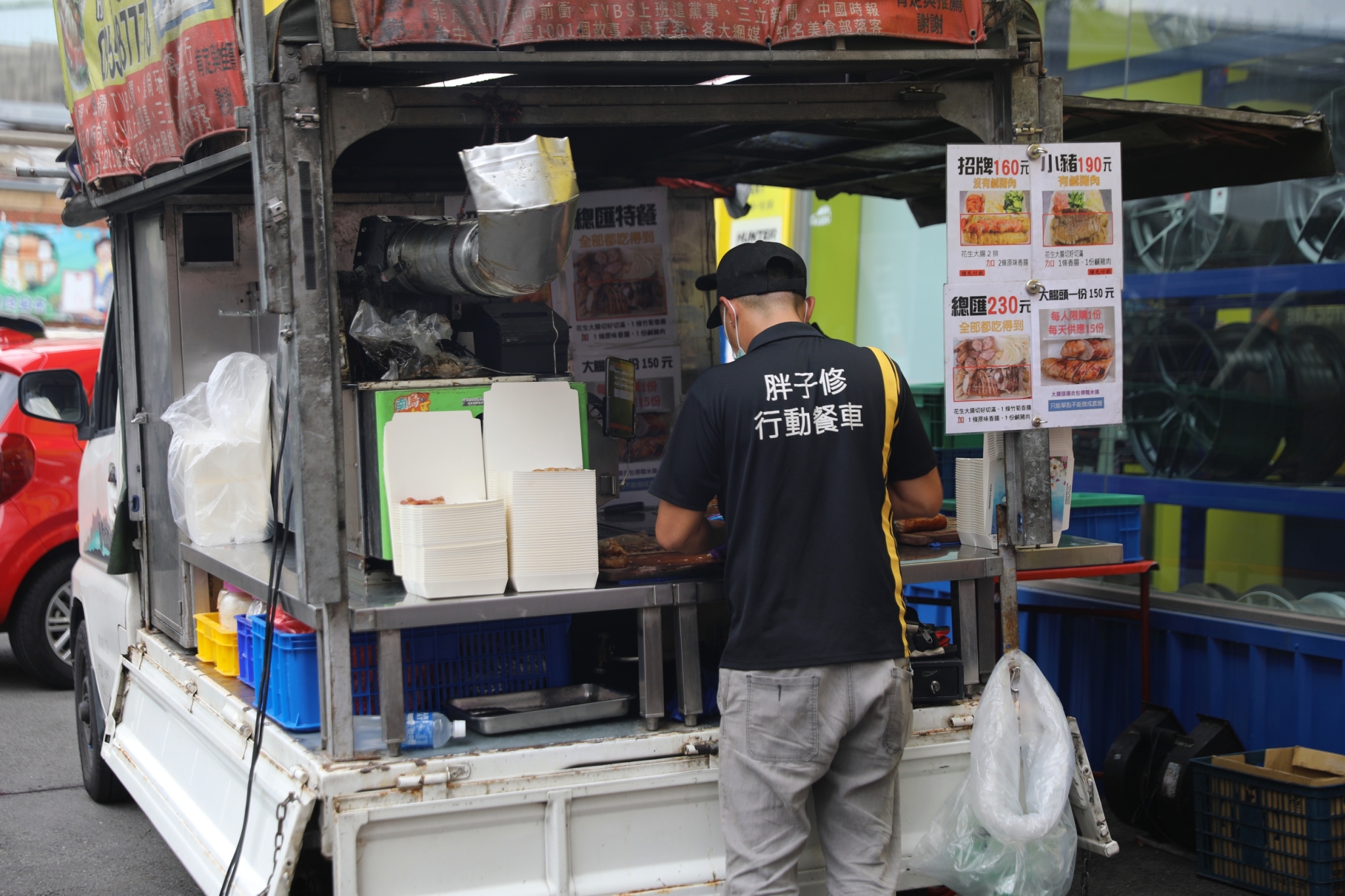 胖子修行動餐車排隊,胖子修行動餐車套餐,胖子修行動餐車必點,胖子修行動餐車,胖子修行動餐車菜單