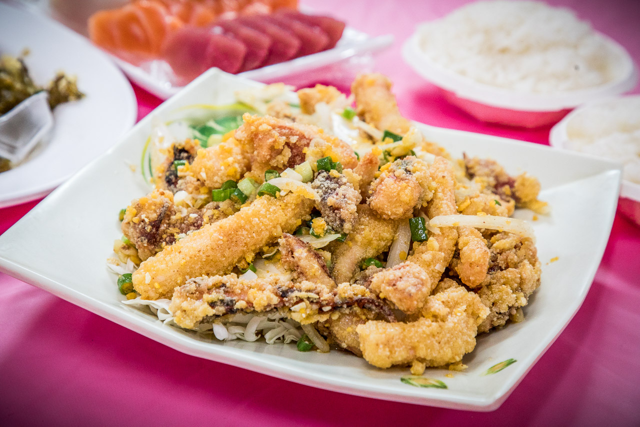 墾丁美食,阿興生魚片