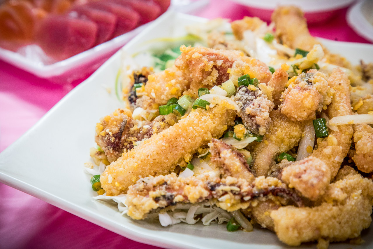 墾丁美食,阿興生魚片