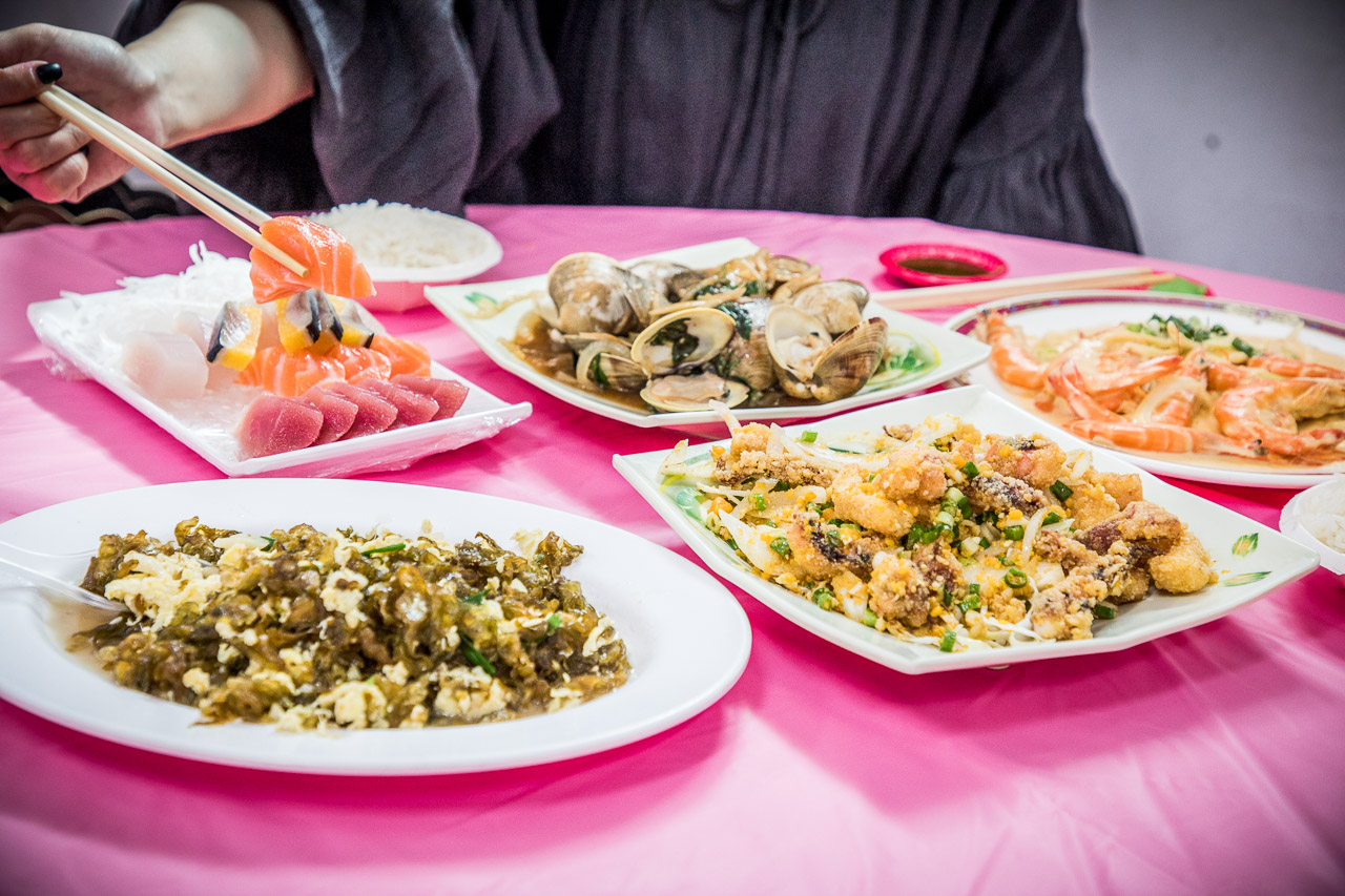 墾丁美食,阿興生魚片