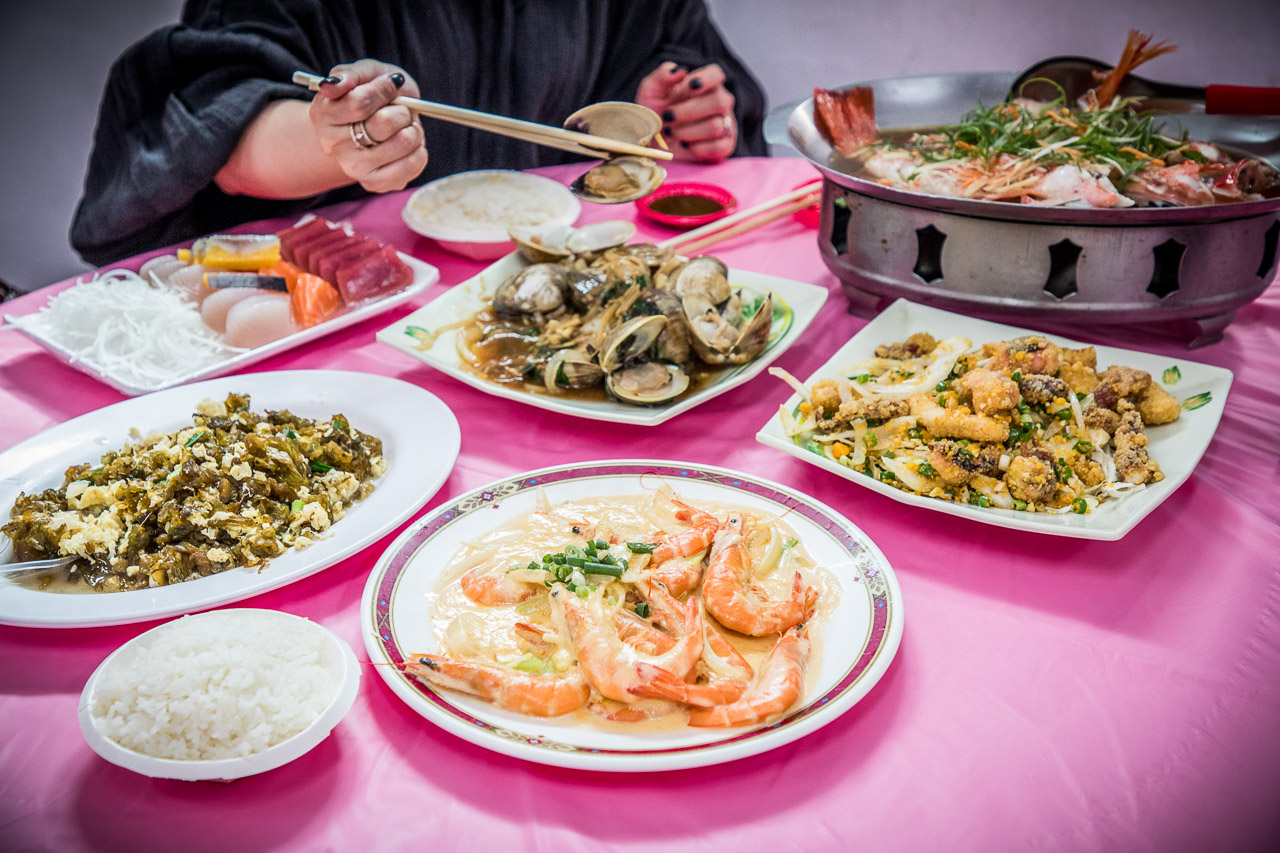 墾丁美食,阿興生魚片