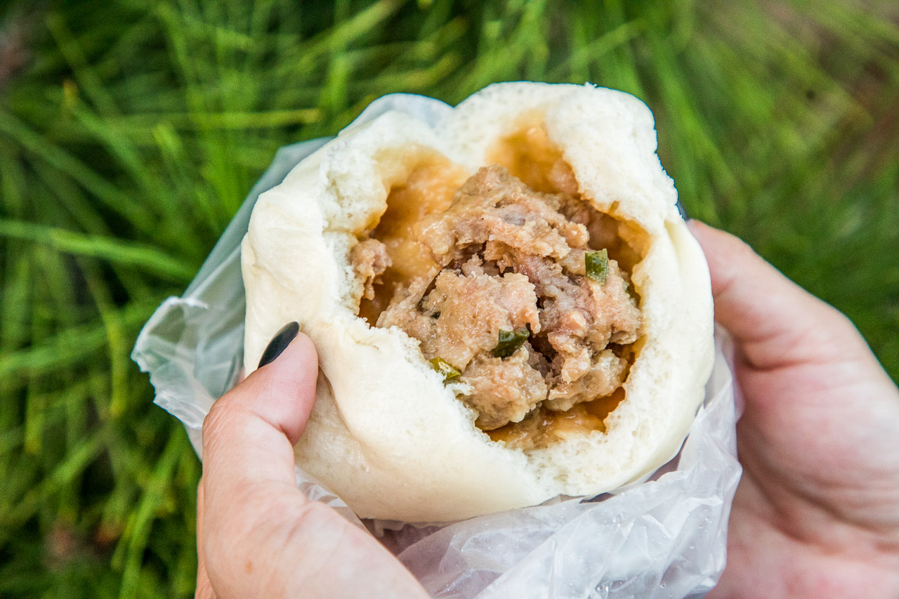 鹿港美食,老馬師肉包