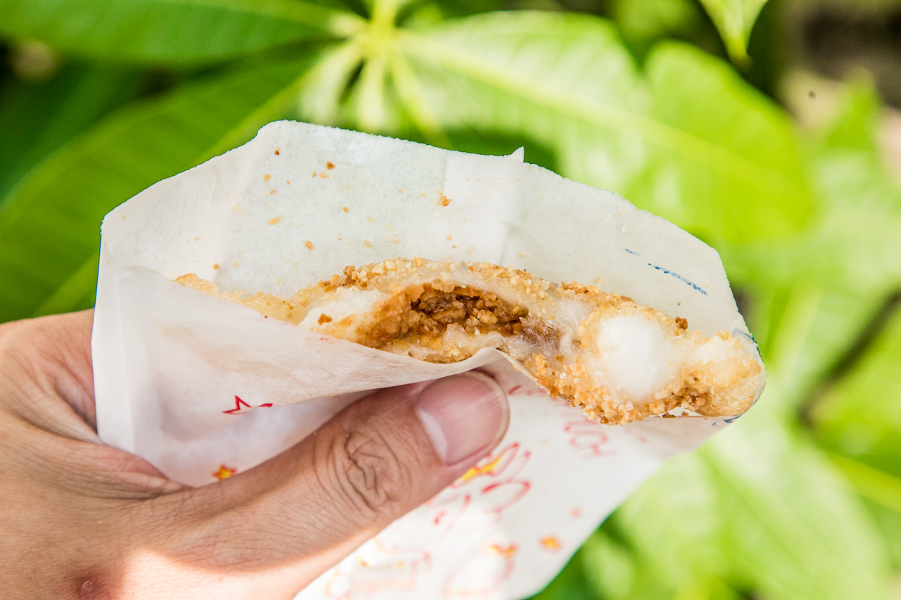 嘉義美食,阿婆炸麻糬