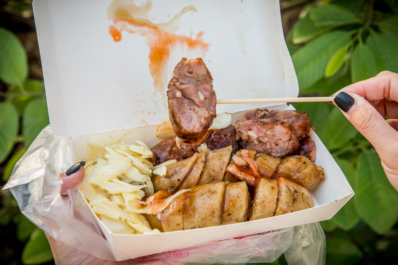 嘉義美食,30年老店 大腸加香腸