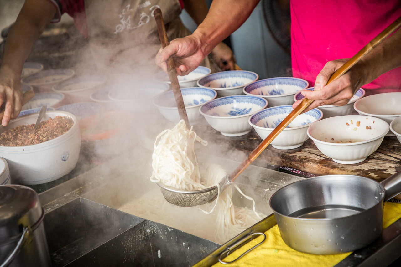 羅東美食,羅東帝爺廟口喥咕麵
