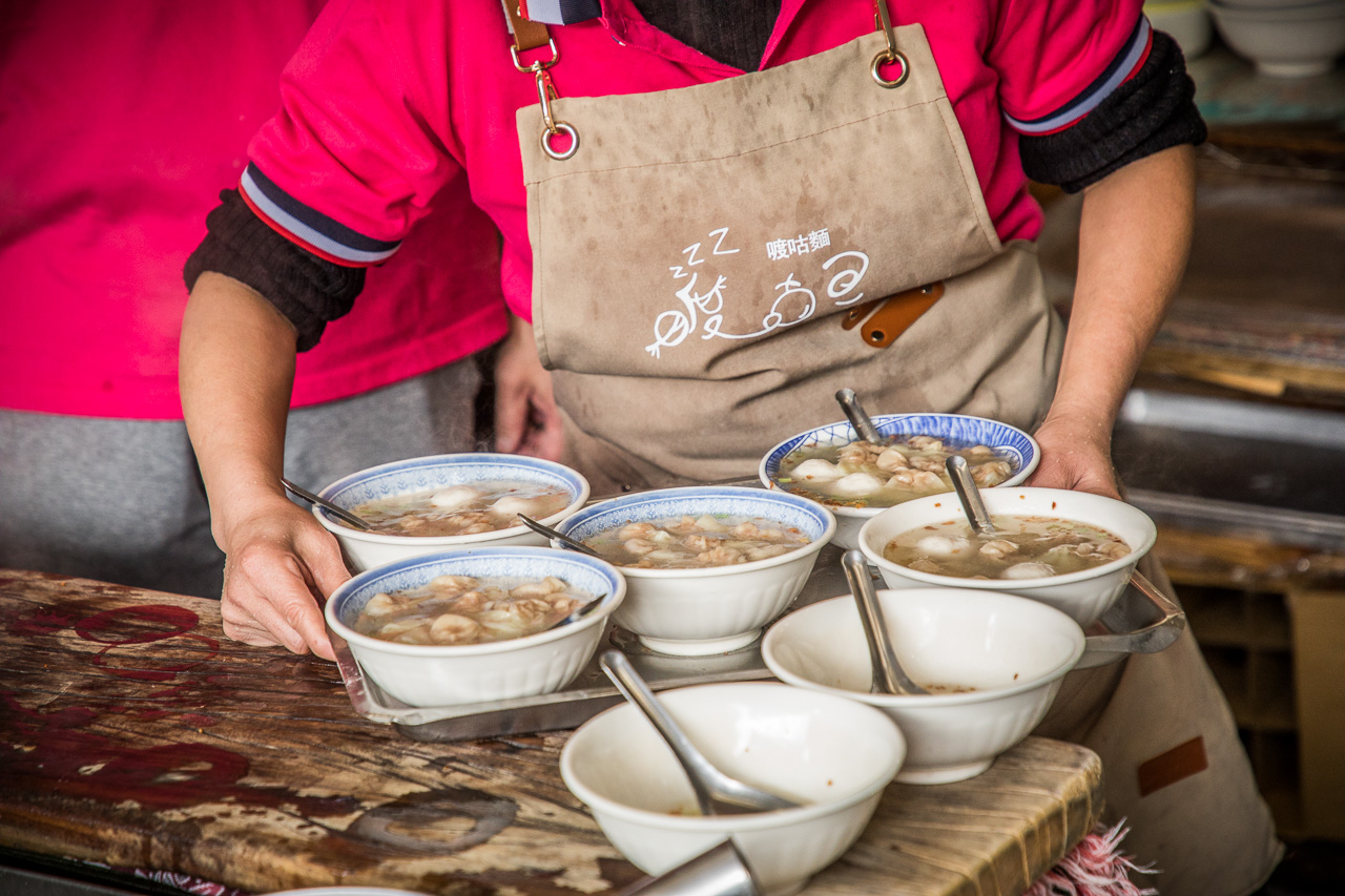 羅東美食,羅東帝爺廟口喥咕麵