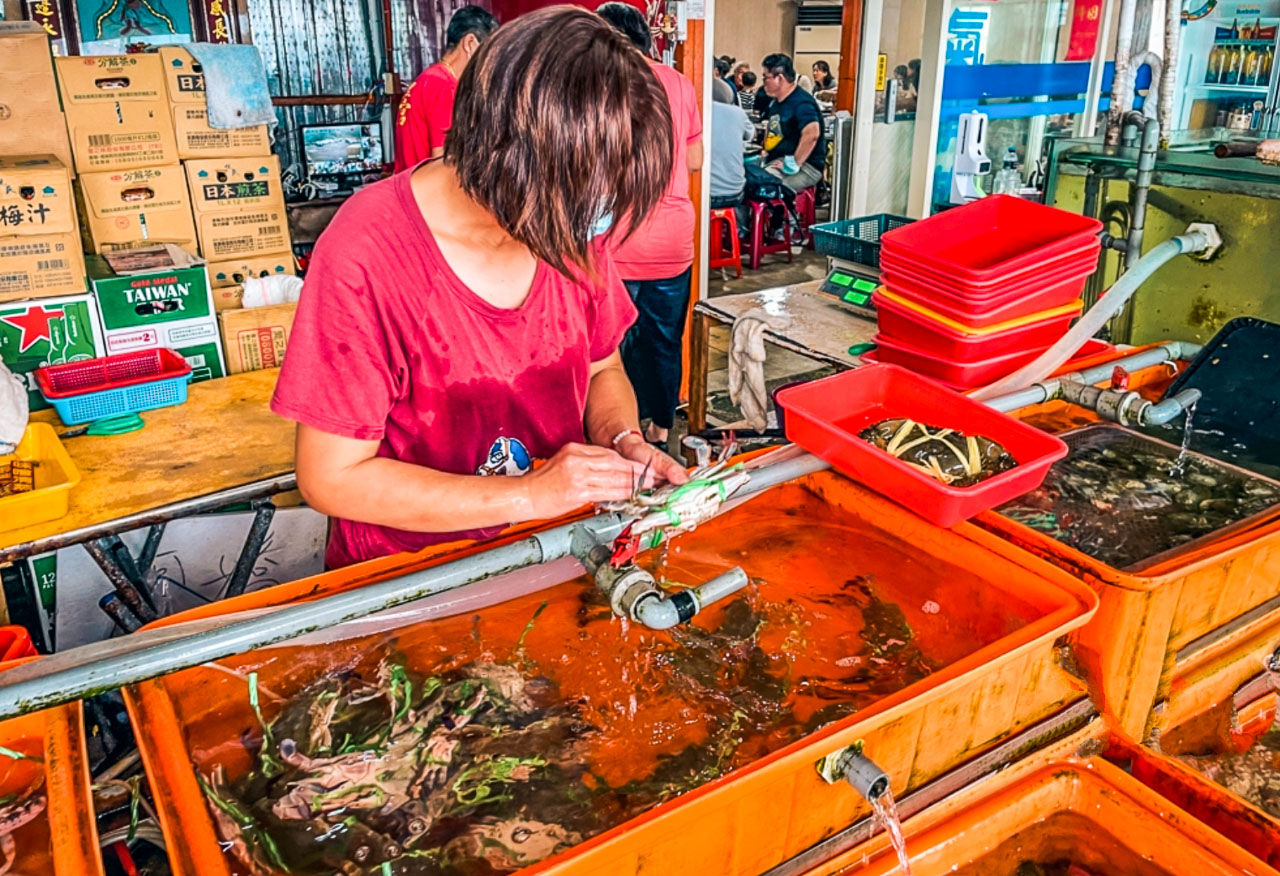 萬里美食,阿嬌萬里蟹