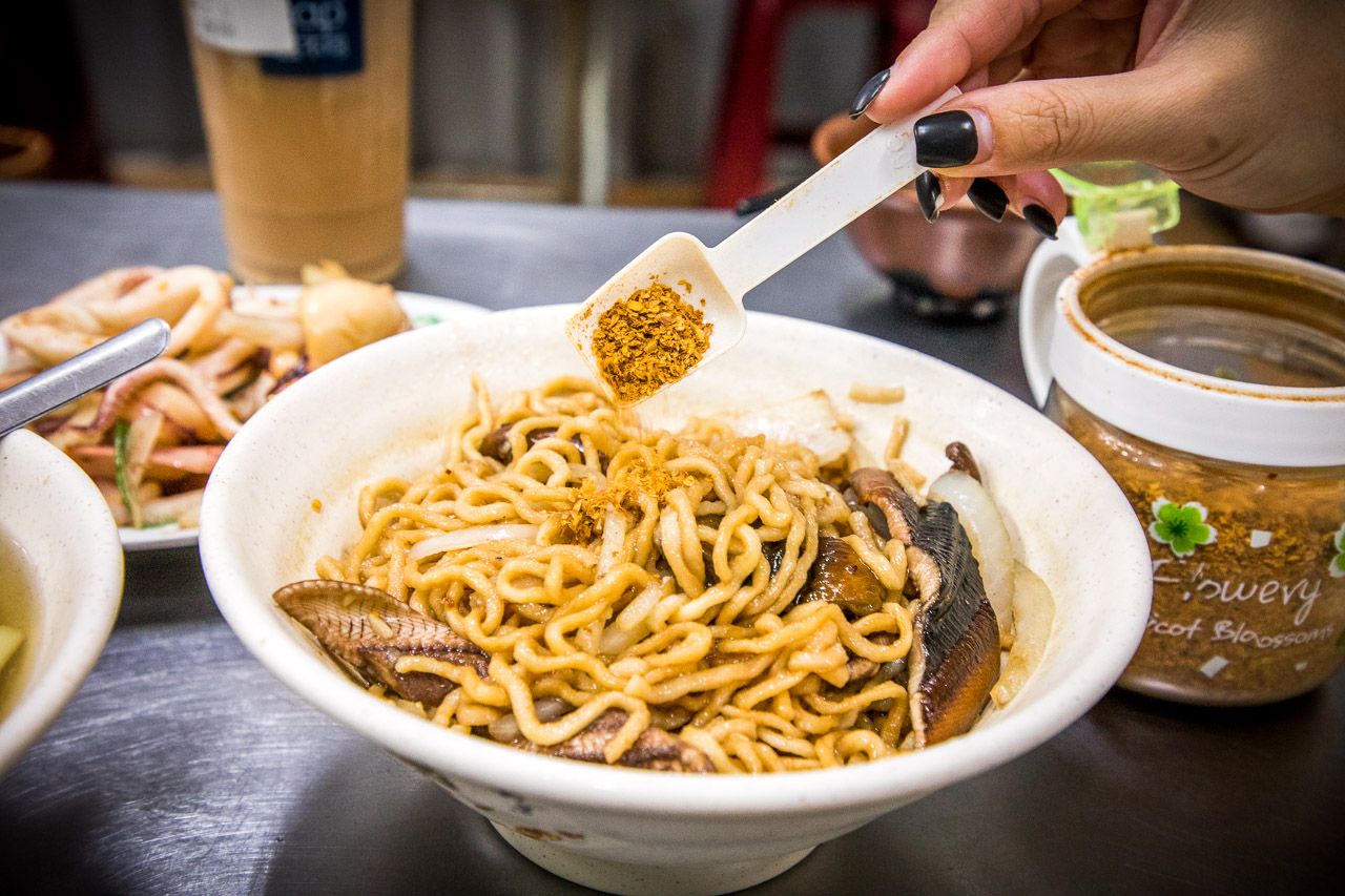 台南鱔魚意麵,原眼鏡鱔魚意麵
