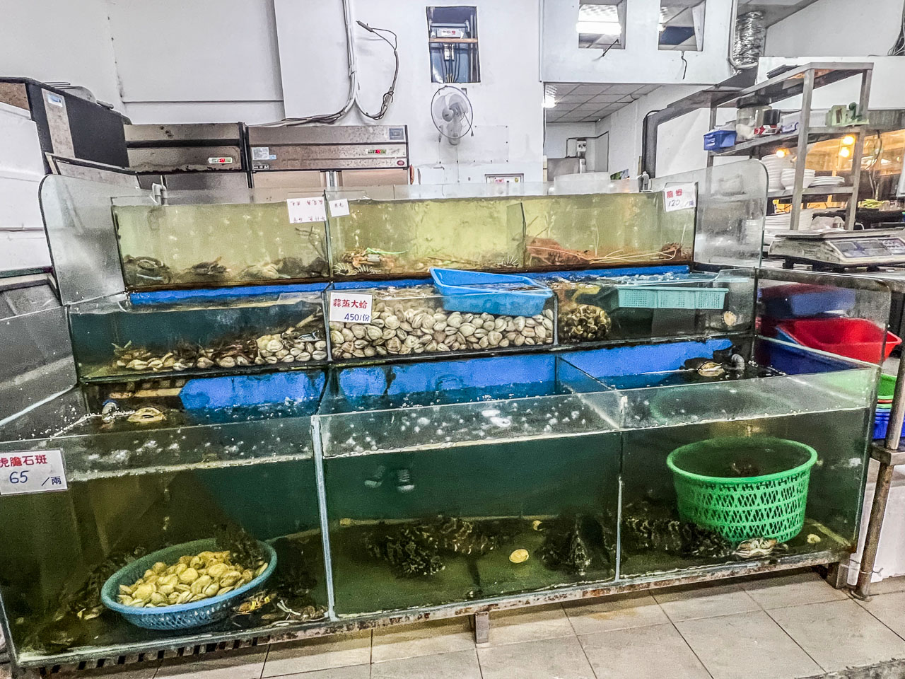 桃園快炒,大白鯊海產