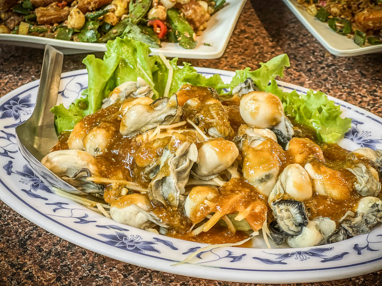 桃園快炒,大白鯊海產