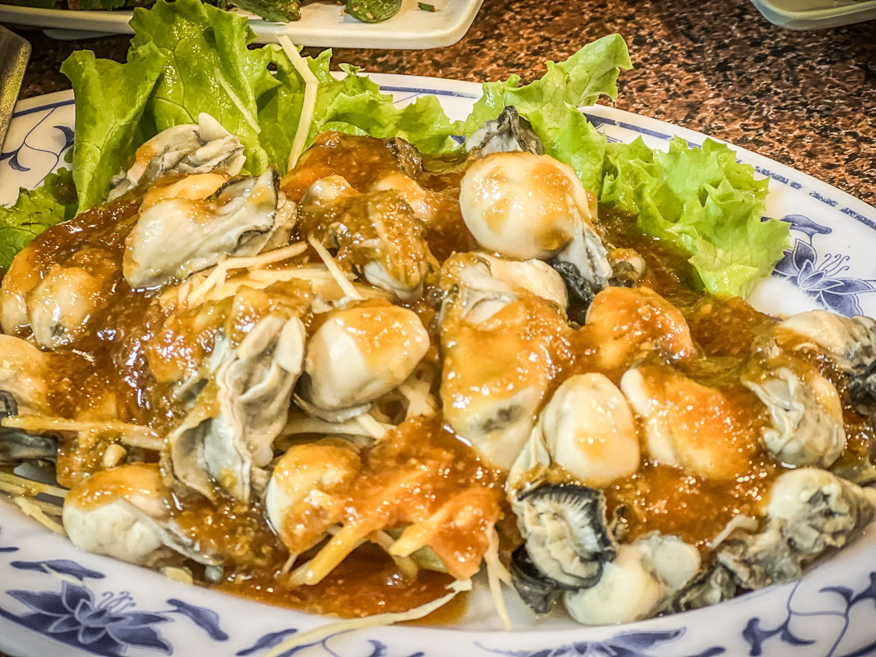 桃園快炒,大白鯊海產