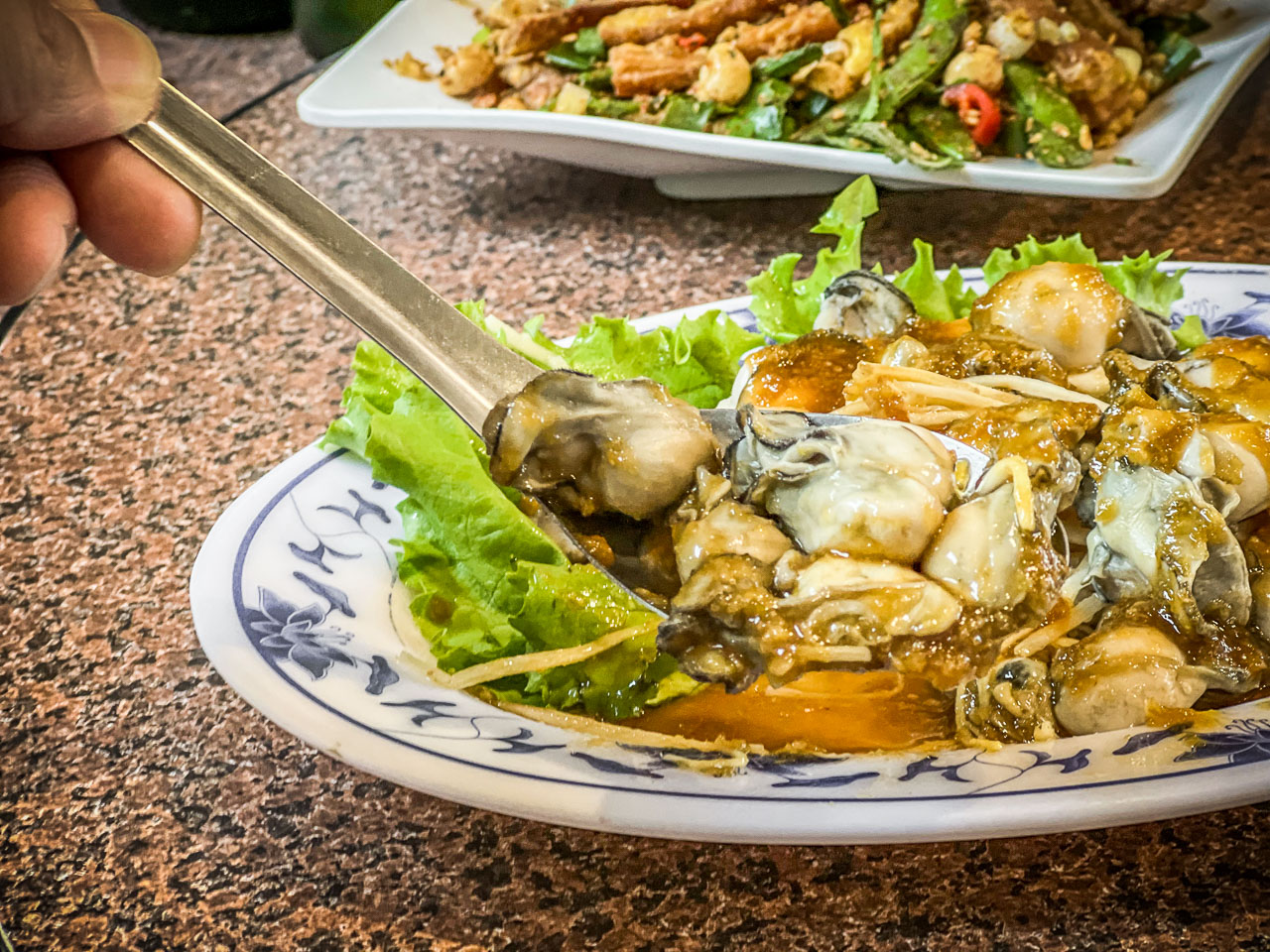 桃園快炒,大白鯊海產