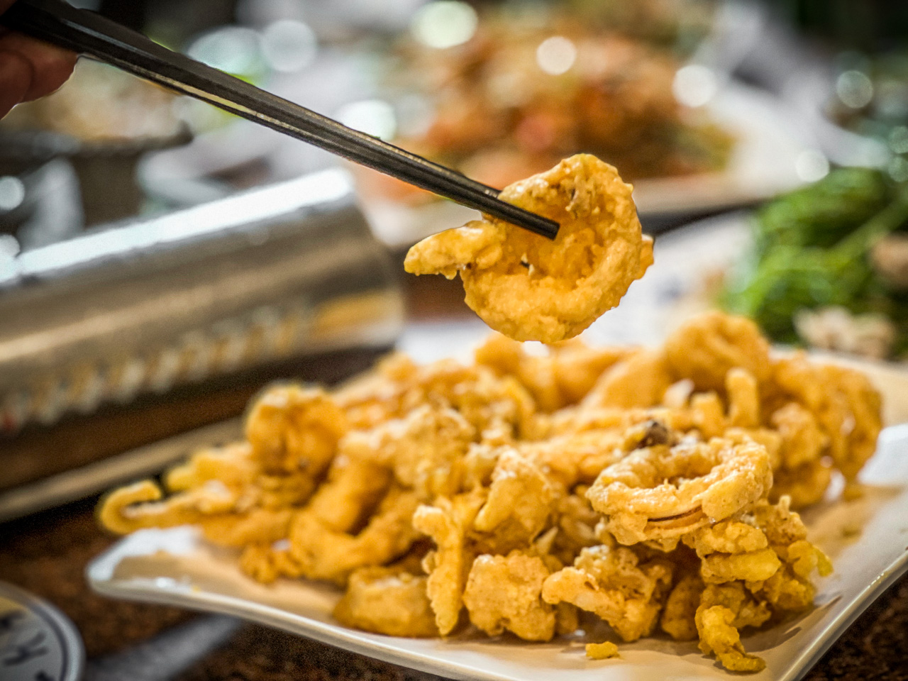 桃園快炒,大白鯊海產