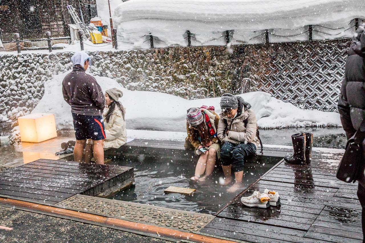 日本雪景,銀山溫泉