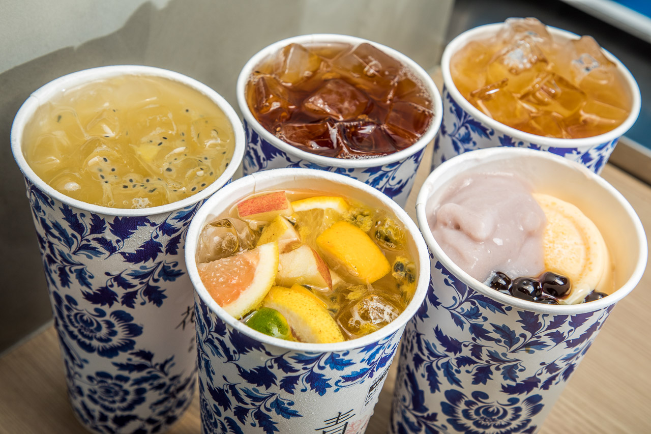 台北美食,台北手搖茶,台北水果茶,台北紅茶,台北飲料,台北奶茶,捷運南京三民站美食,捷運南京三民站手搖飲,青花瓷茶飲