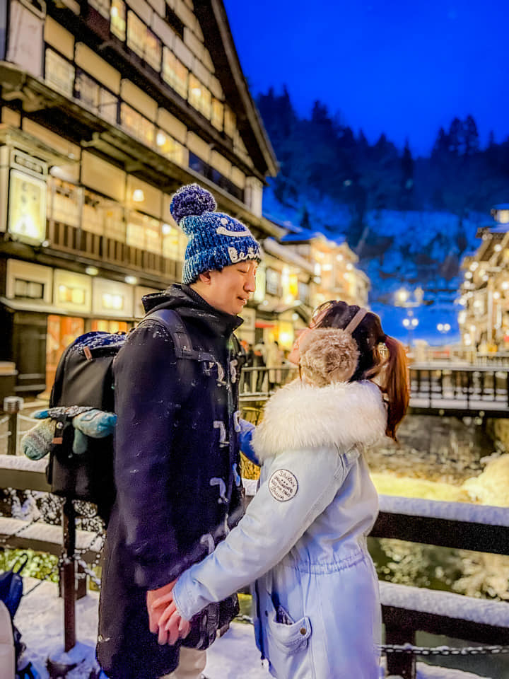 日本雪景,銀山溫泉