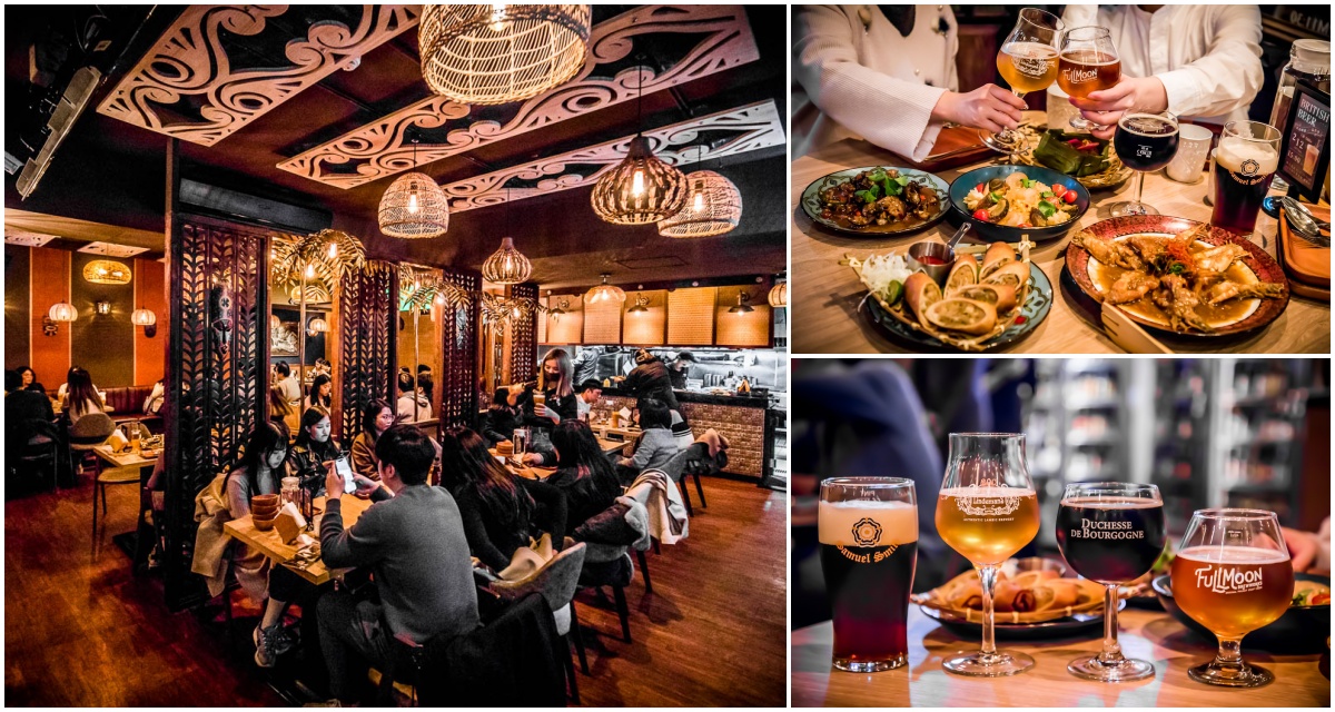 東區泰式料理,台北越南料理,台北精釀啤酒,東區精釀啤酒,ABV南洋餐酒館-世界精釀啤酒餐廳-國館店,ABV南洋餐酒館,台北美食,東區美食,東區聚餐,台北泰式料理 @大手牽小手。玩樂趣