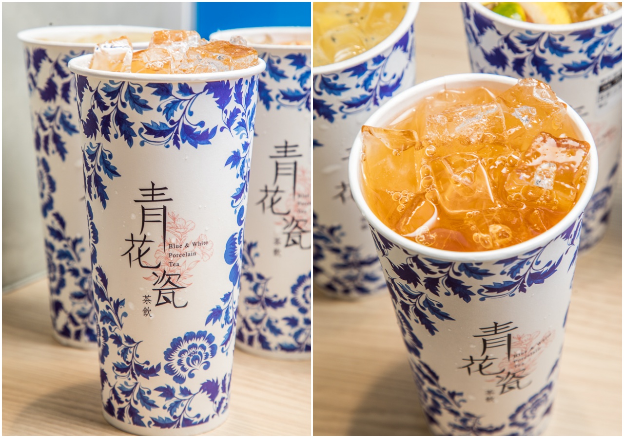 台北美食,台北手搖茶,台北水果茶,台北紅茶,台北飲料,台北奶茶,捷運南京三民站美食,捷運南京三民站手搖飲,青花瓷茶飲