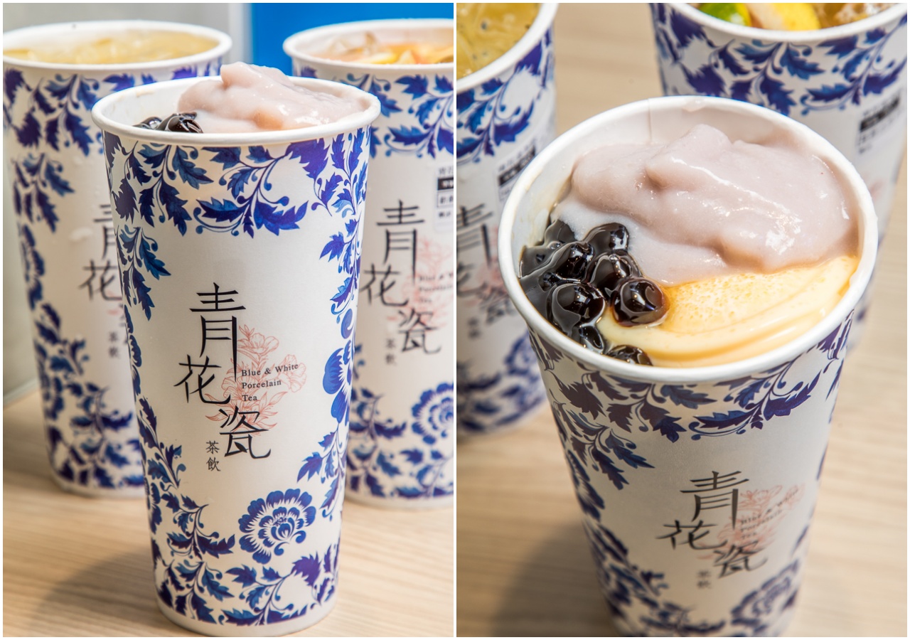 台北美食,台北手搖茶,台北水果茶,台北紅茶,台北飲料,台北奶茶,捷運南京三民站美食,捷運南京三民站手搖飲,青花瓷茶飲