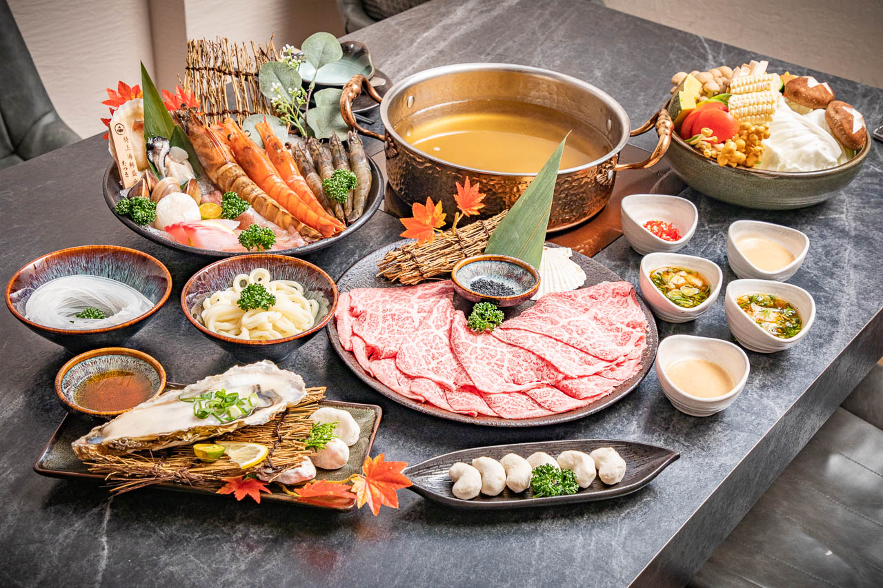 桃園美食,桃園和牛,桃園火鍋,桃園和牛火鍋,桃園頂級火鍋,睦月亭日本和牛鍋物