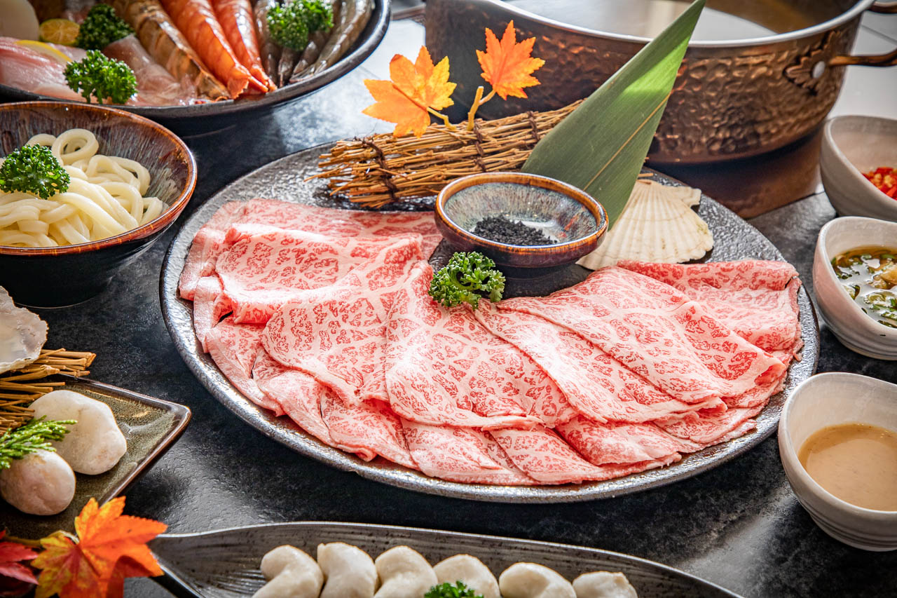 桃園美食,桃園和牛,桃園火鍋,桃園和牛火鍋,桃園頂級火鍋,睦月亭日本和牛鍋物
