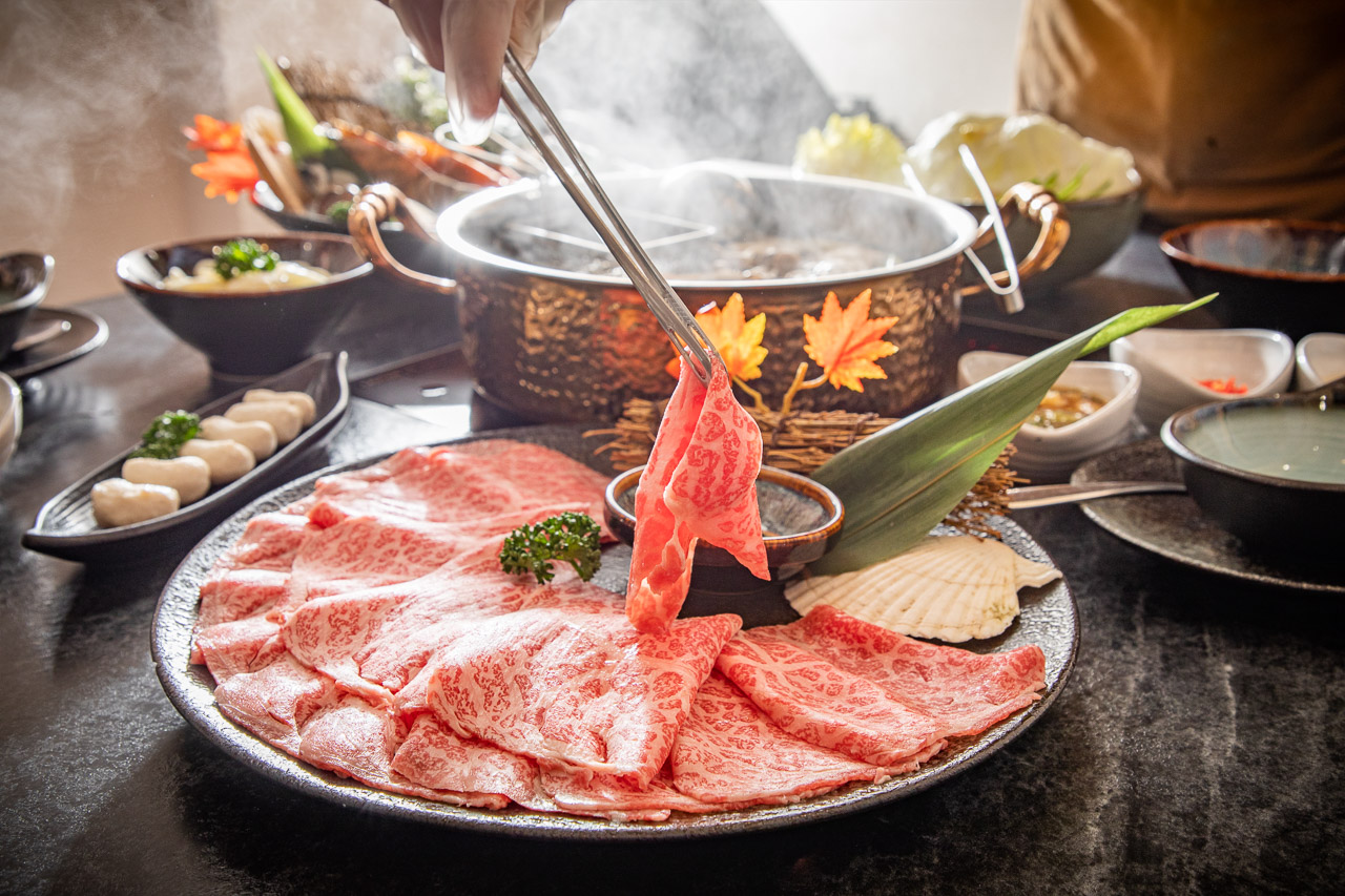 桃園美食,桃園和牛,桃園火鍋,桃園和牛火鍋,桃園頂級火鍋,睦月亭日本和牛鍋物