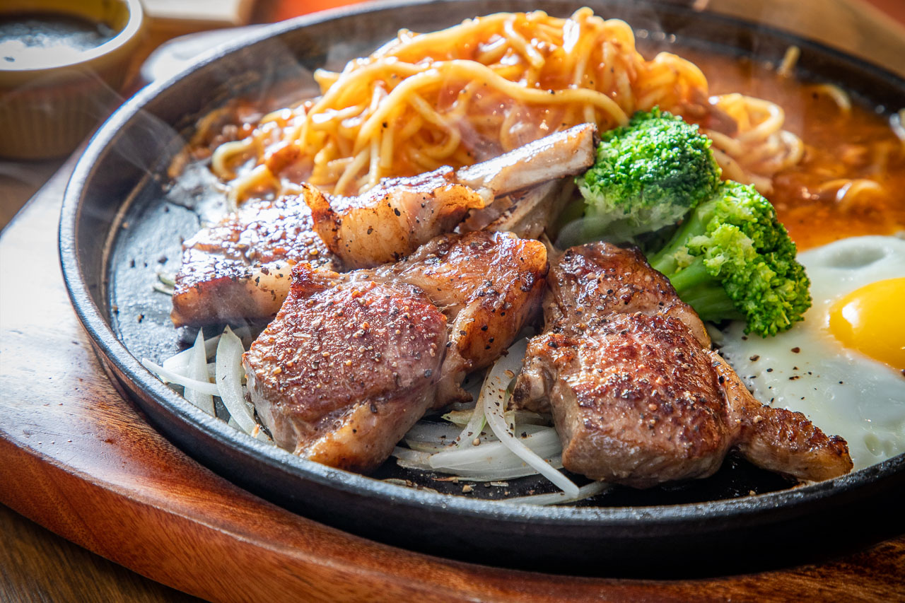 中和美食,知名度牛排