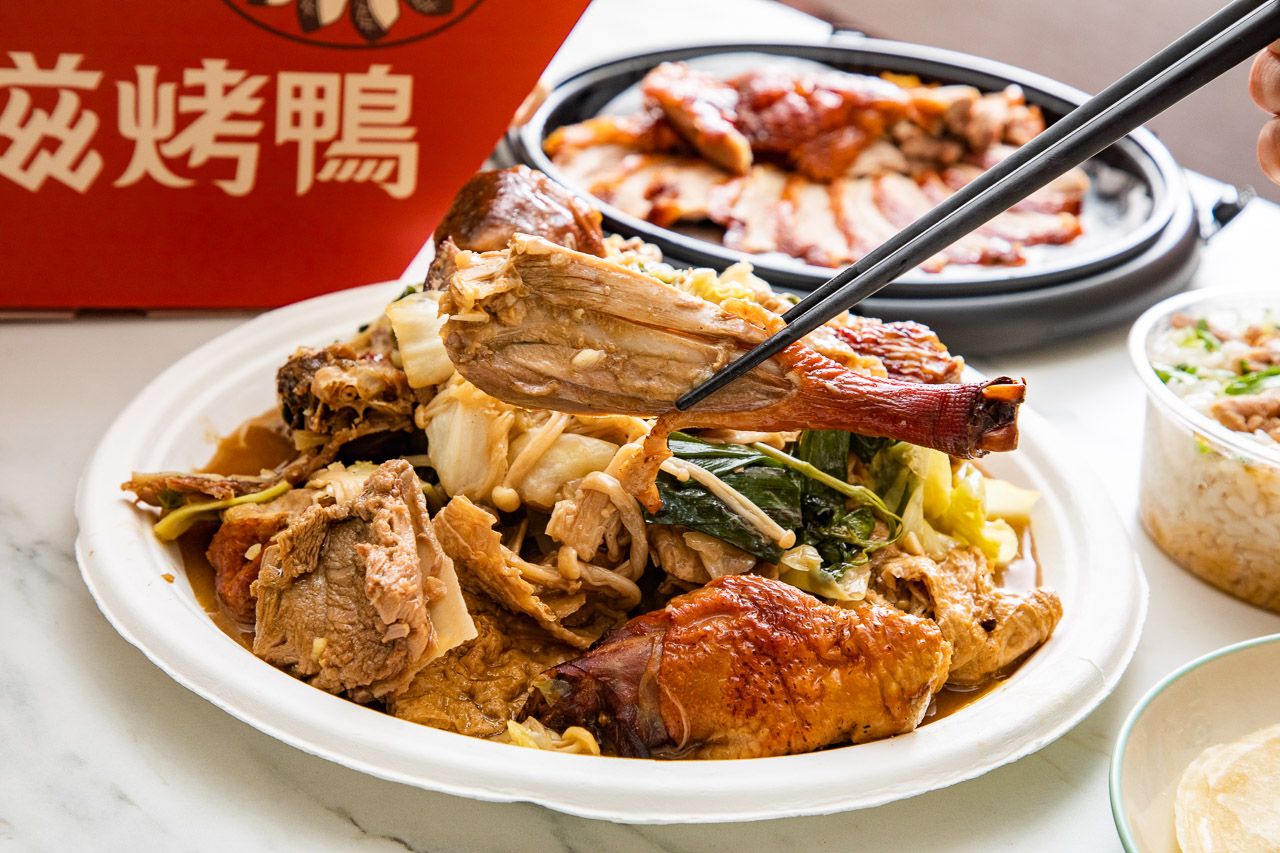台北美食,台北烤鴨,中和美食,中和小吃,中和烤鴨,興南路夜市美食,興南路夜市烤鴨,來滋烤鴨 中和捷運南勢角店,來滋烤鴨