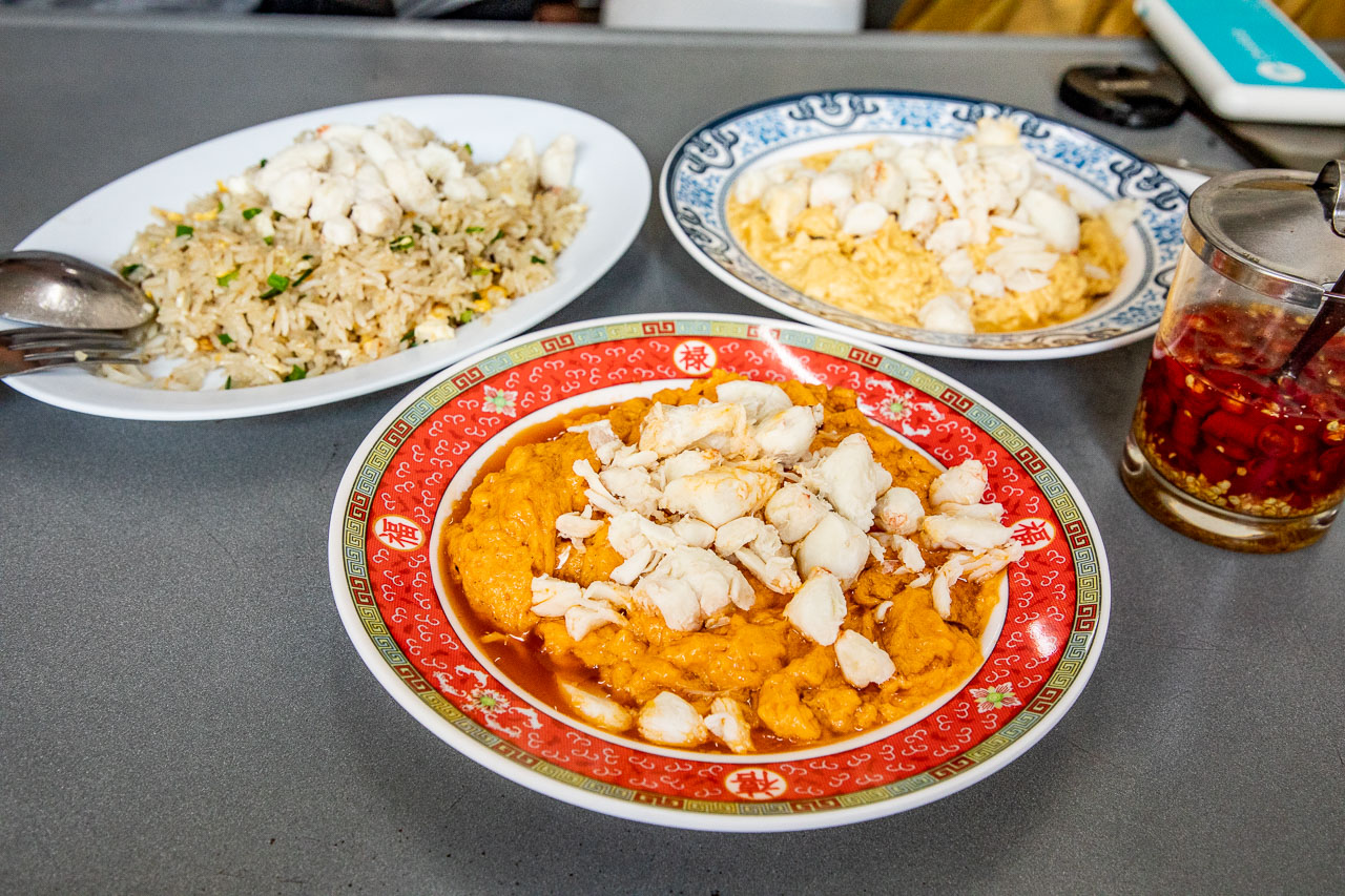 曼谷美食,曼谷小吃,曼谷滑蛋蟹肉,曼谷咖哩蟹肉,曼谷必吃,朱拉50巷廚房