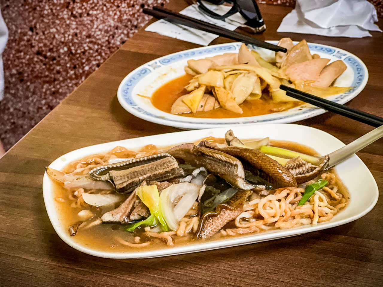 台南鱔魚麵,城邊真味鱔魚意麵