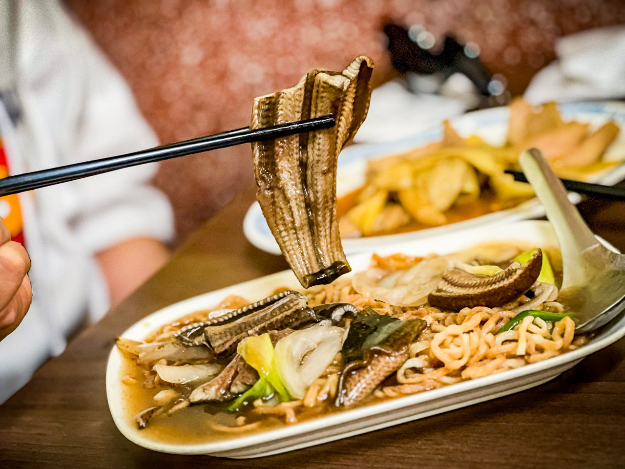 台南鱔魚麵,城邊真味鱔魚意麵