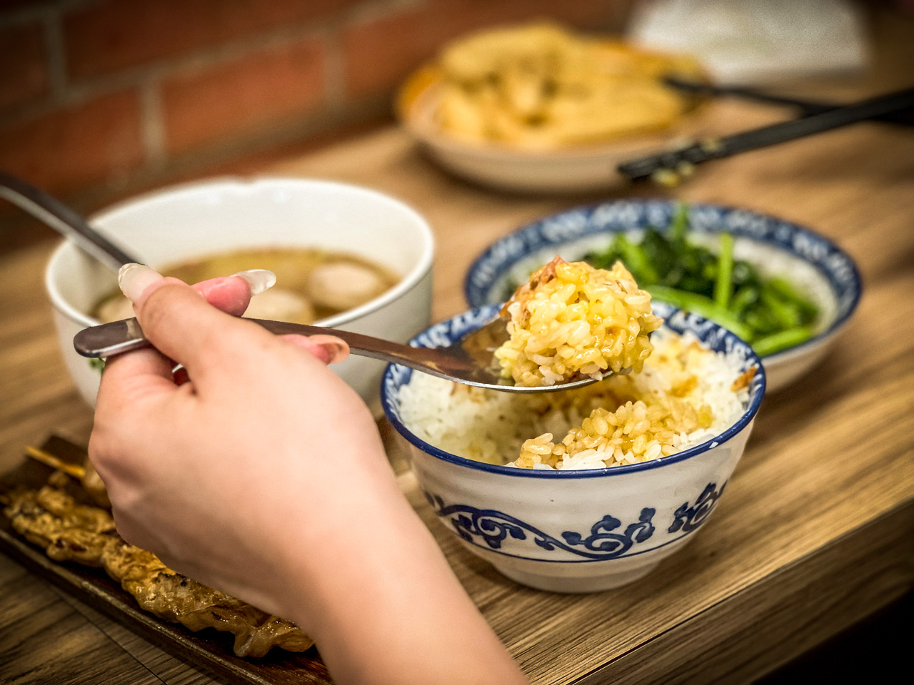 台南美食,鼎富發豬油拌飯
