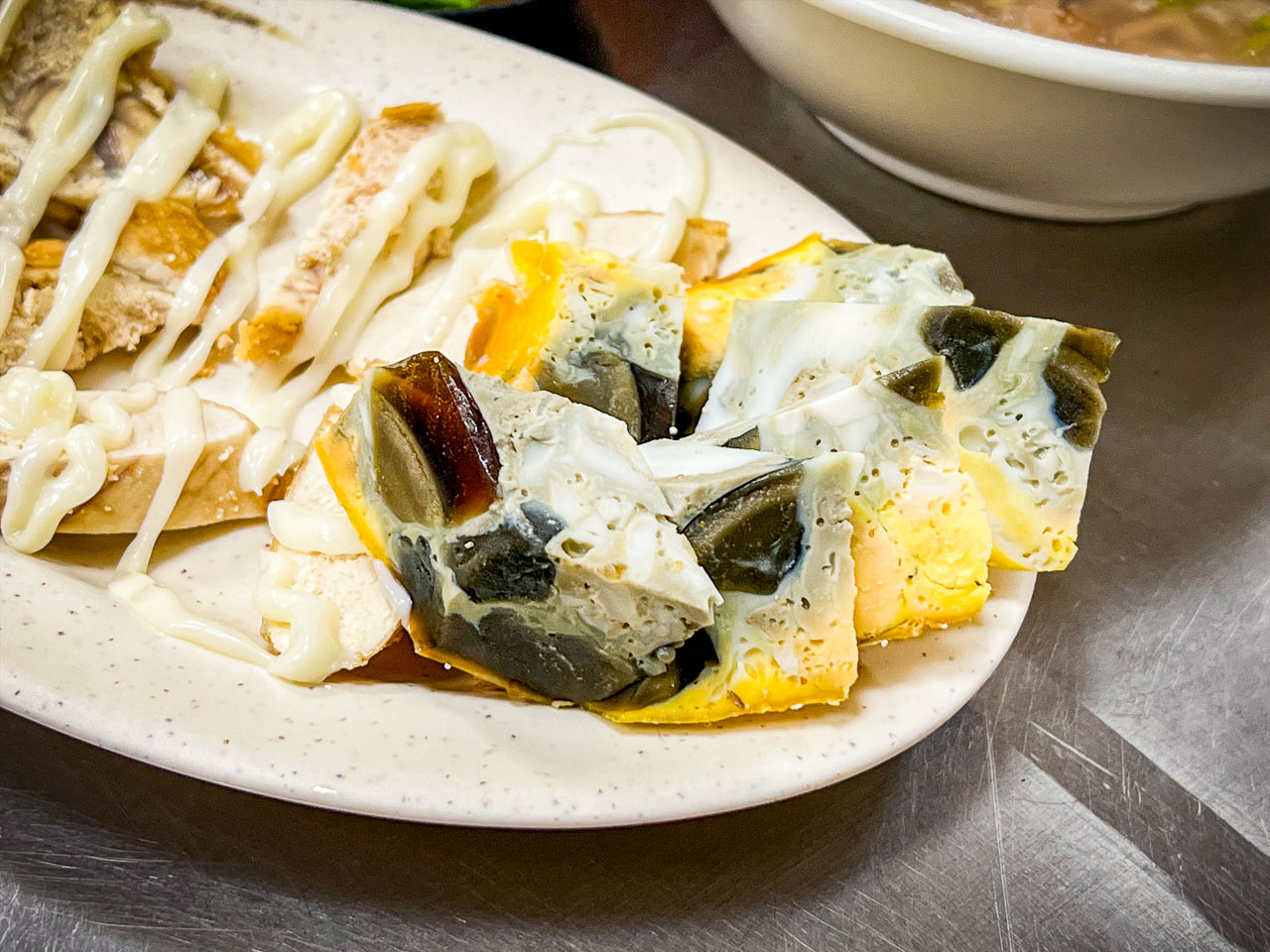 台南宵夜,禿頭老爹鮑魚海產粥