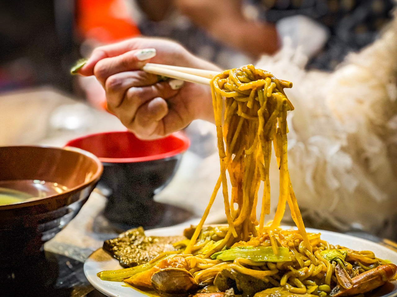 基隆夜市美食,阿華炒麵