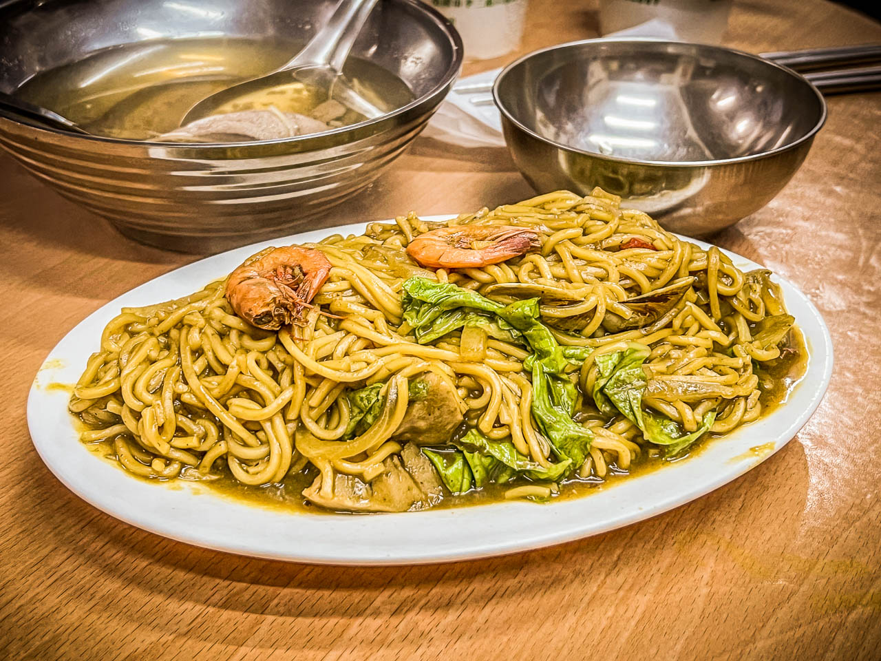 基隆美食,基隆慶安宮廟口咖哩炒麵