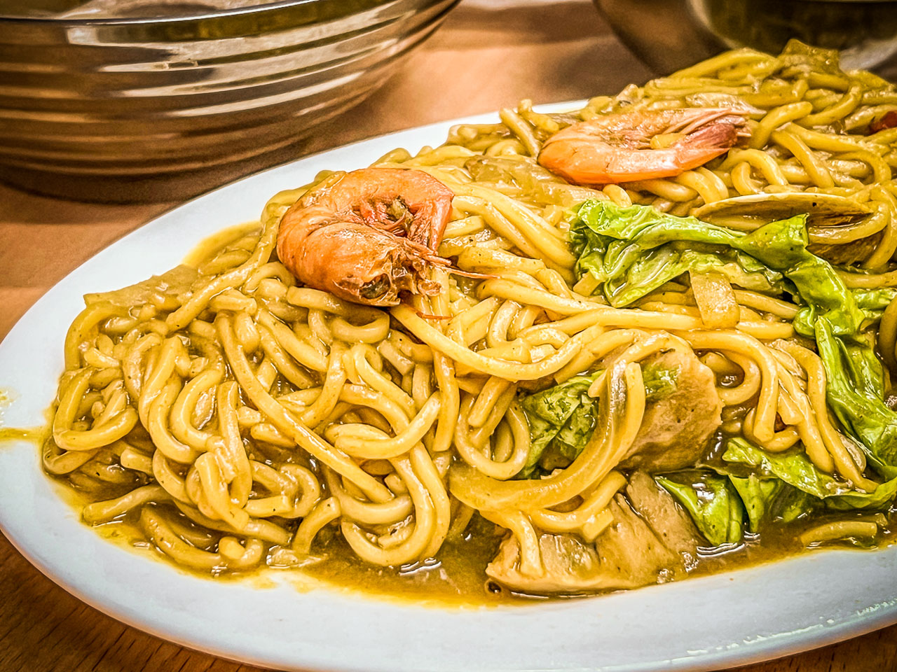 基隆美食,基隆慶安宮廟口咖哩炒麵