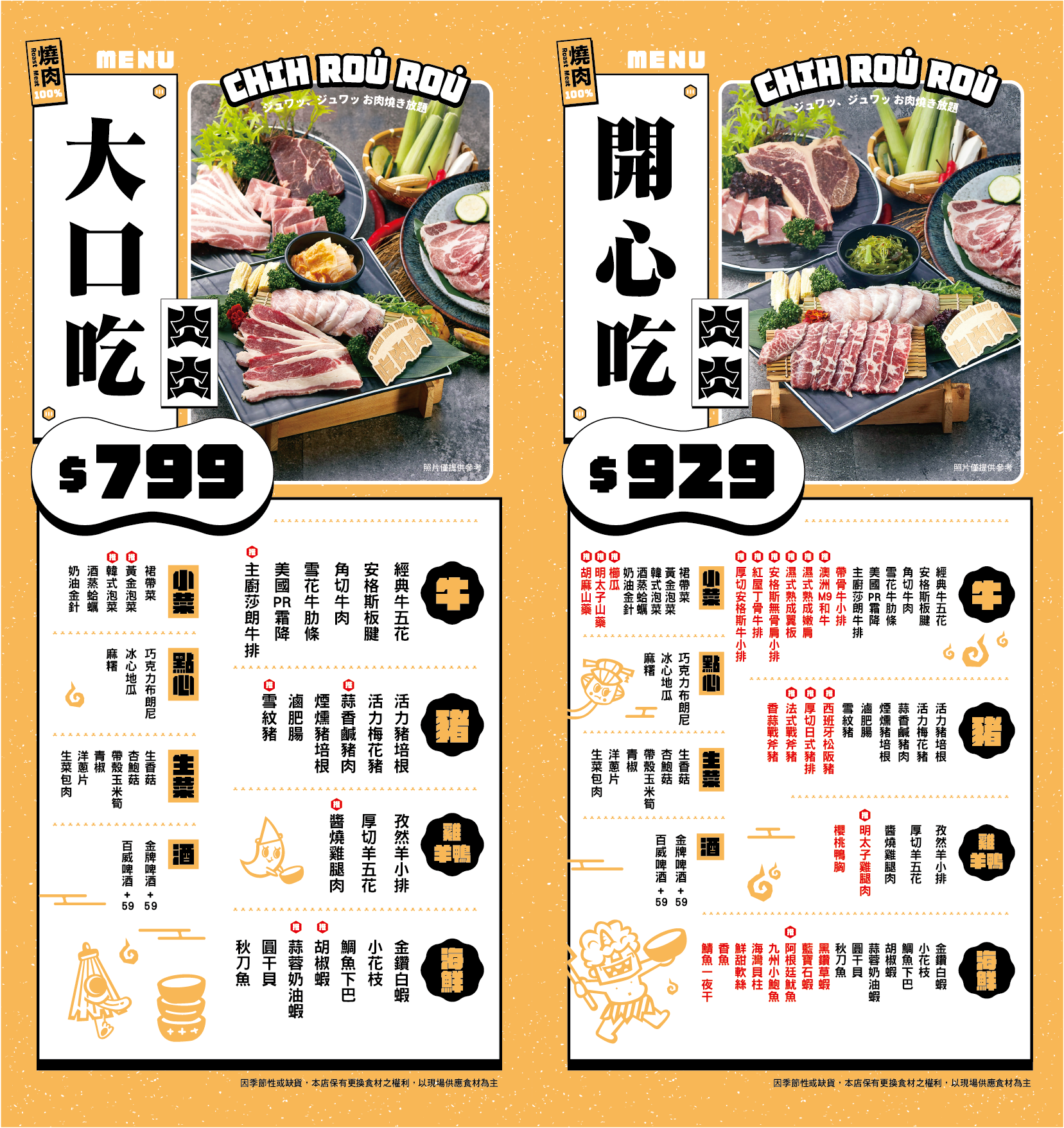 桃園吃到飽,吃肉肉燒肉専門店