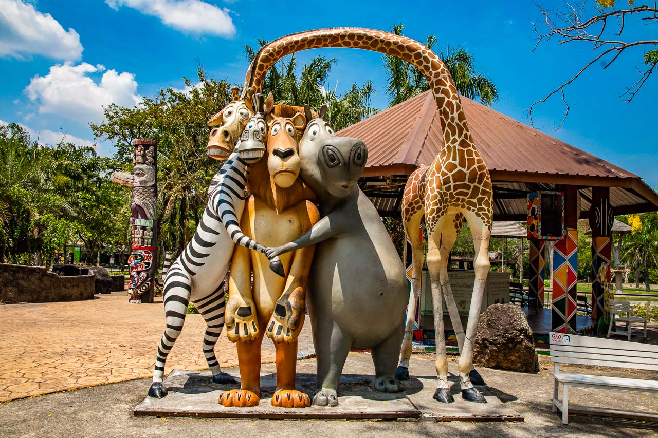 泰國野生動物園,芭達雅景點,芭達雅野生動物園,芭達雅景點綠山動物園,綠山野生動物園,泰國動物園,泰國親子景點