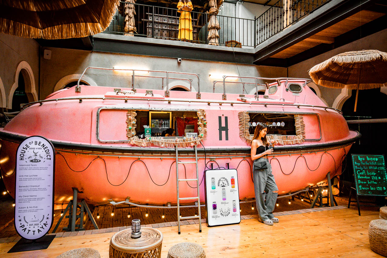 泰國網美景點,芭達雅網美景點,泰國景點,芭達雅景點,House Of Benedict,芭達雅House Of Benedict,House Of Benedict門票